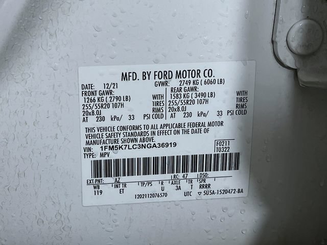 Used 2022 Ford Explorer King Ranch RWD image 32