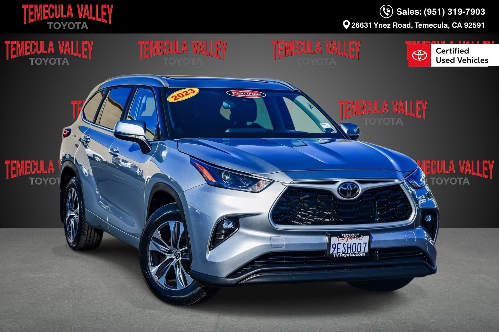 Certified 2023 Toyota Highlander XLE
