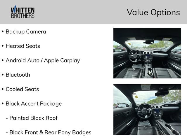 Used 2022 Ford Mustang Premium w/ Black Accent Package RWD image 4