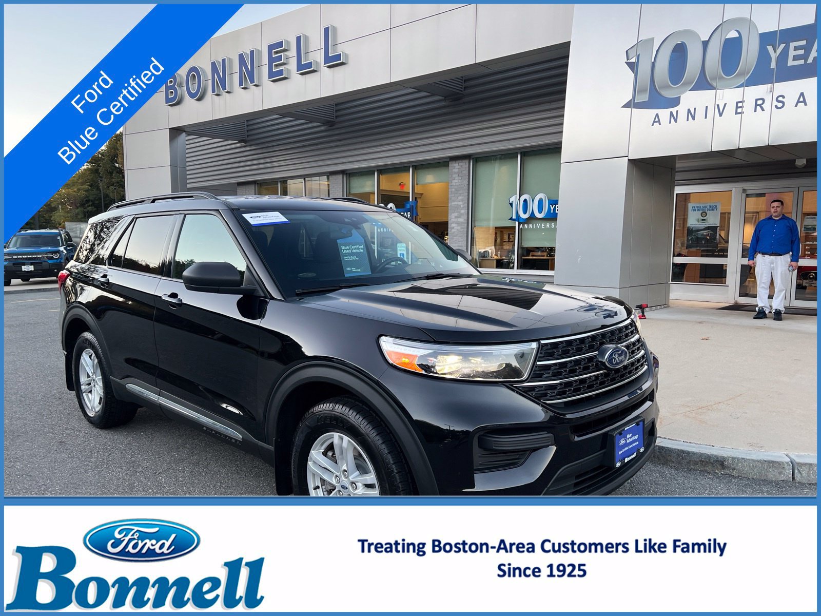 Certified 2021 Ford Explorer XLT w/ Class III Trailer Tow Package AWD/4WD image 1