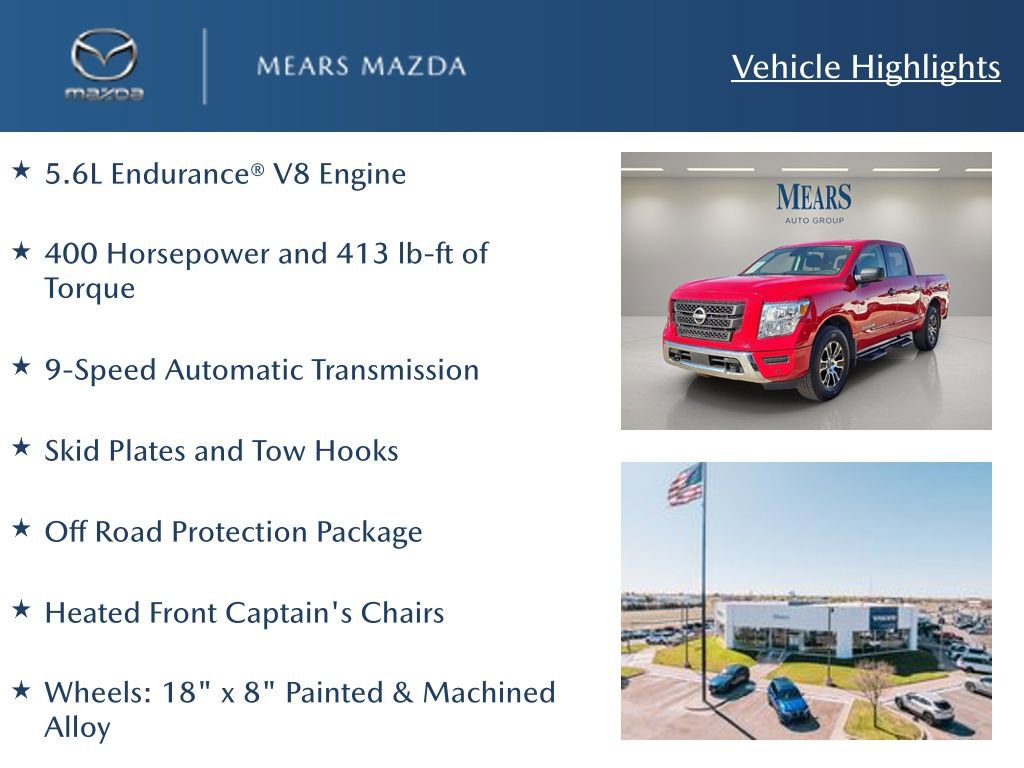 Used 2024 Nissan Titan SV w/ SV Convenience Package image 2