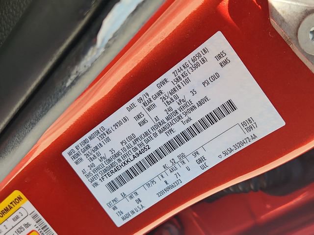 Used 2019 Ford Ranger Lariat w/ Equipment Group 501A Mid image 32