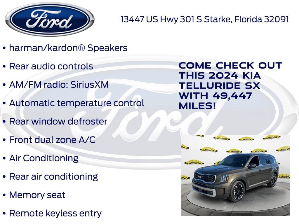 Used 2024 Kia Telluride SX AWD/4WD image 22