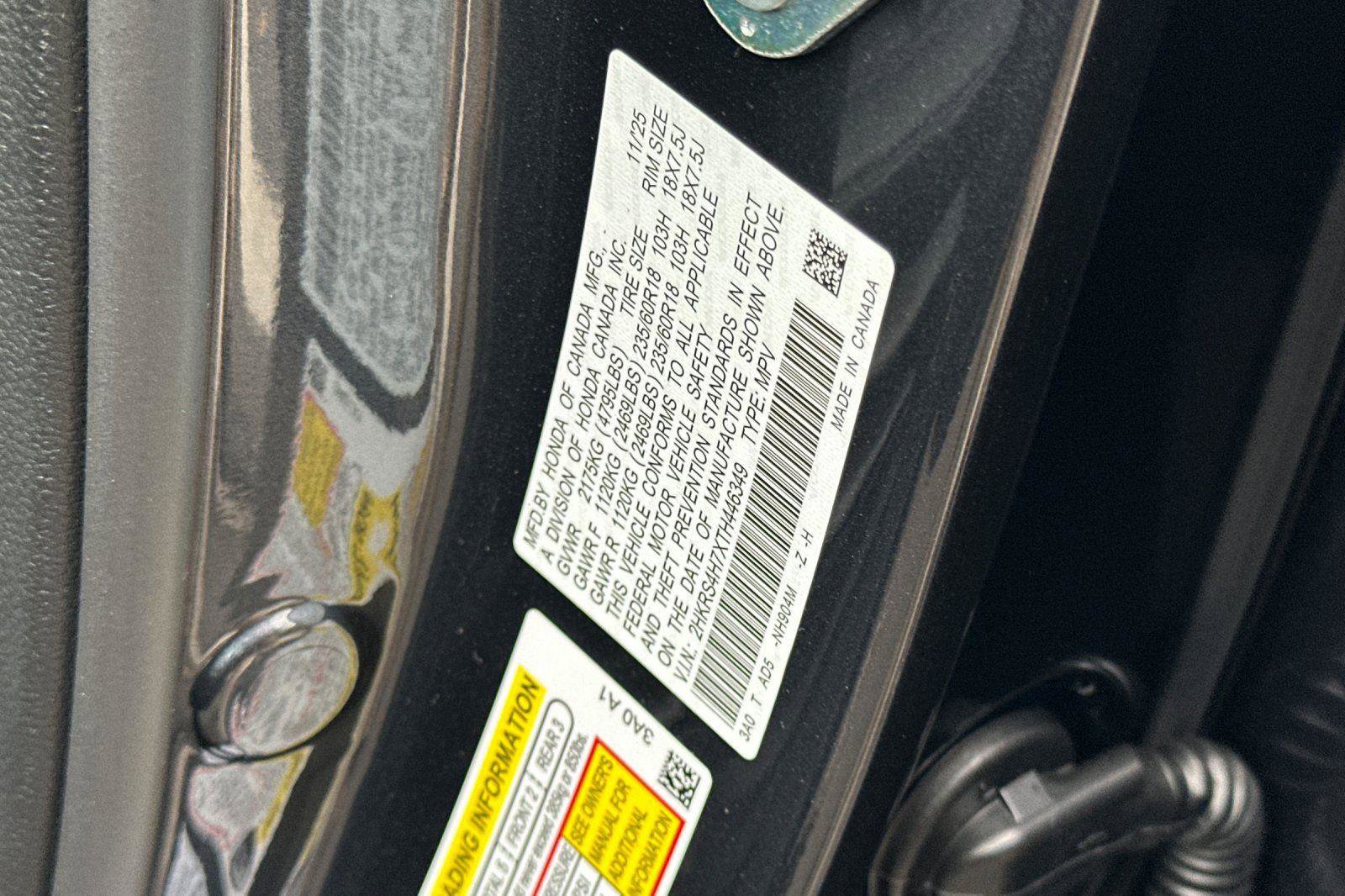 New 2026 Honda CR-V EX-L image 28