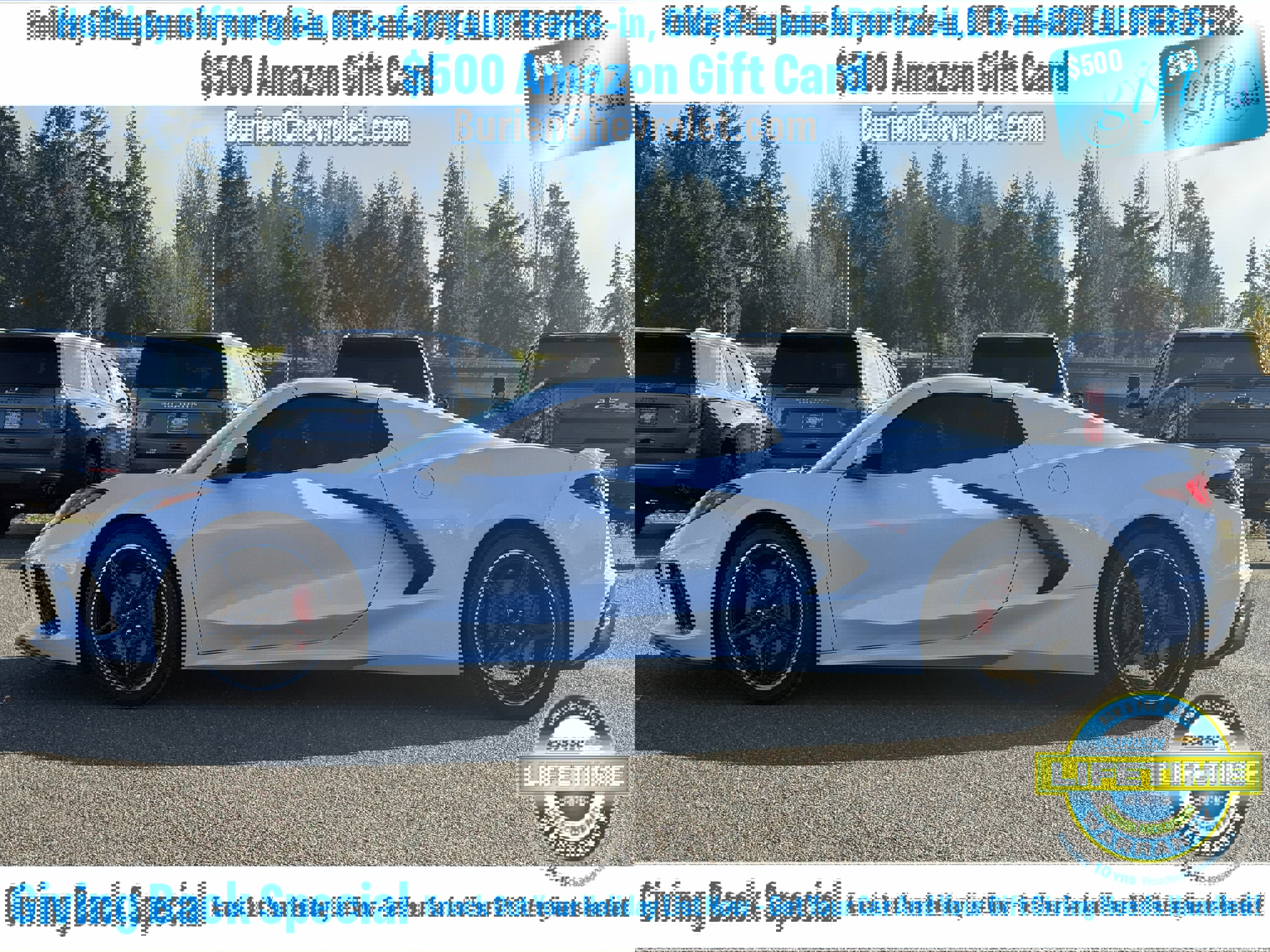 Used 2023 Chevrolet Corvette Stingray Convertible w/ 1LT image 2