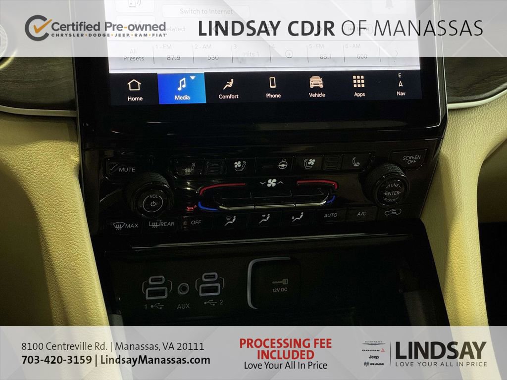 Certified 2025 Jeep Grand Cherokee L Limited w/ Luxury Tech Group II AWD/4WD image 28