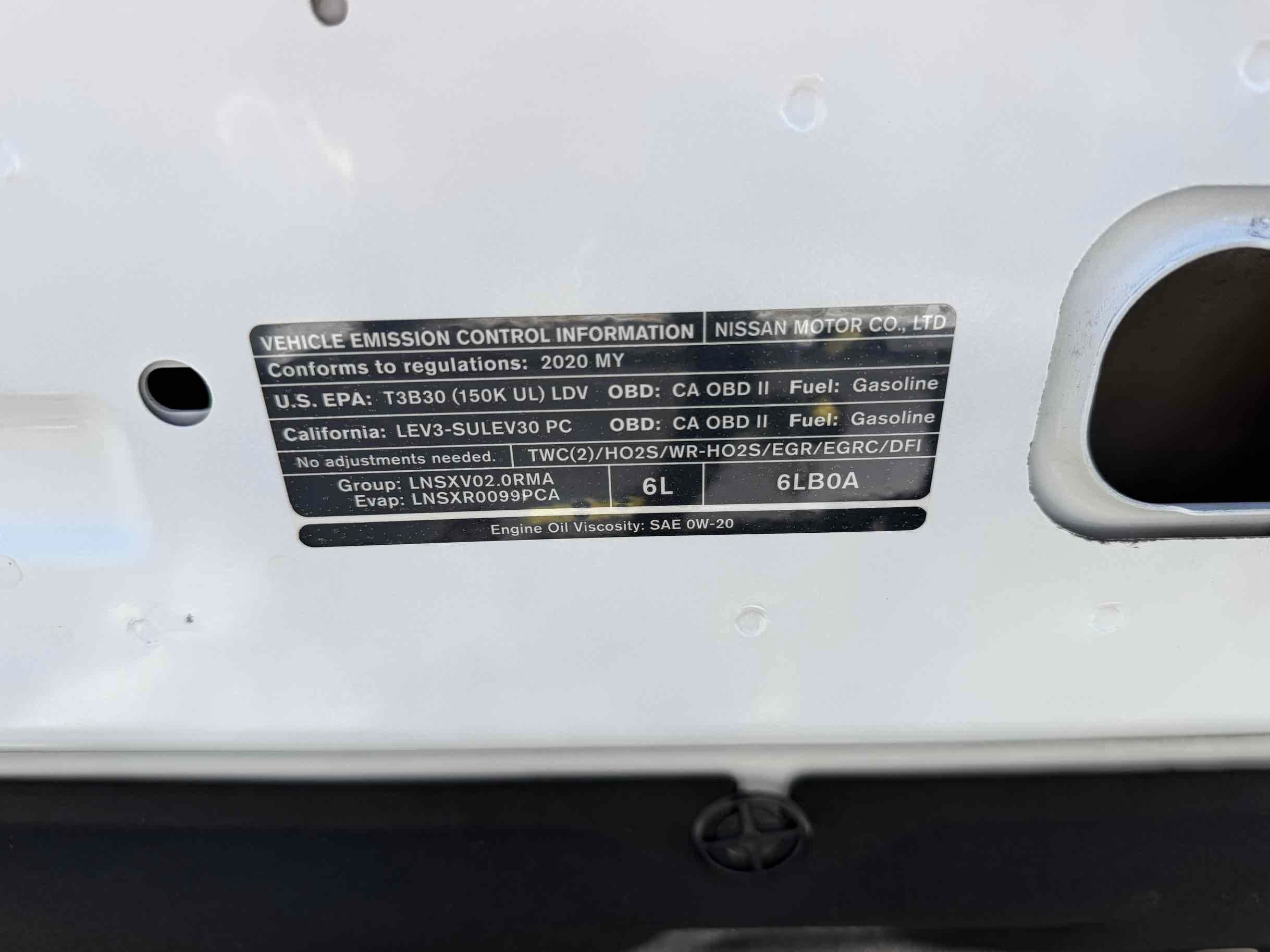 Used 2020 Nissan Sentra SR w/ Electronics Package FWD image 24