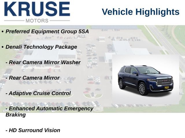 Used 2023 GMC Acadia Denali w/ Denali Technology Package AWD/4WD image 10