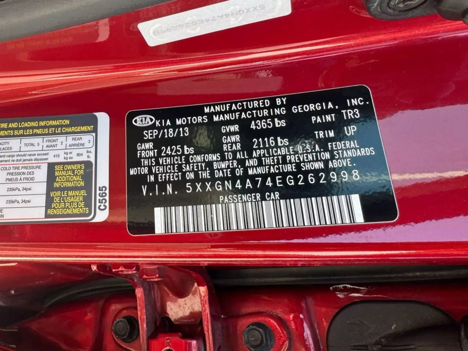 Used 2014 Kia Optima EX image 31