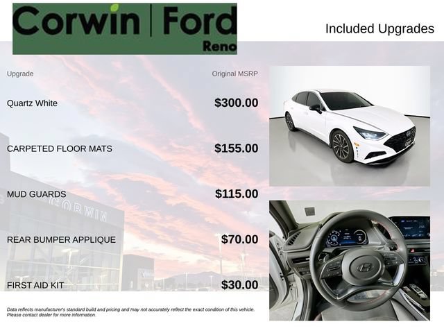 Used 2020 Hyundai Sonata SEL Plus FWD image 3