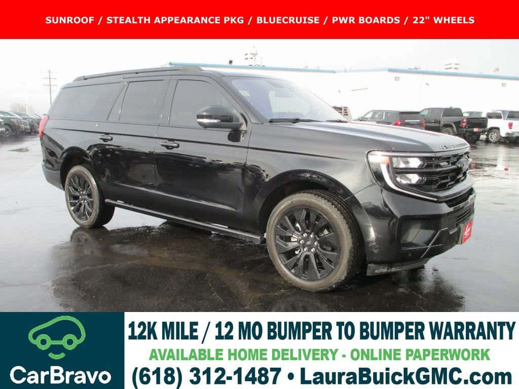 Used 2025 Ford Expedition Max Platinum w/ Stealth Appearance Package image 1