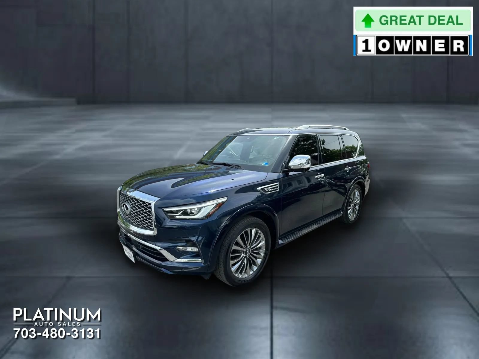 Used 2021 INFINITI QX80 Sensory w/ All-Season Package AWD/4WD image 6