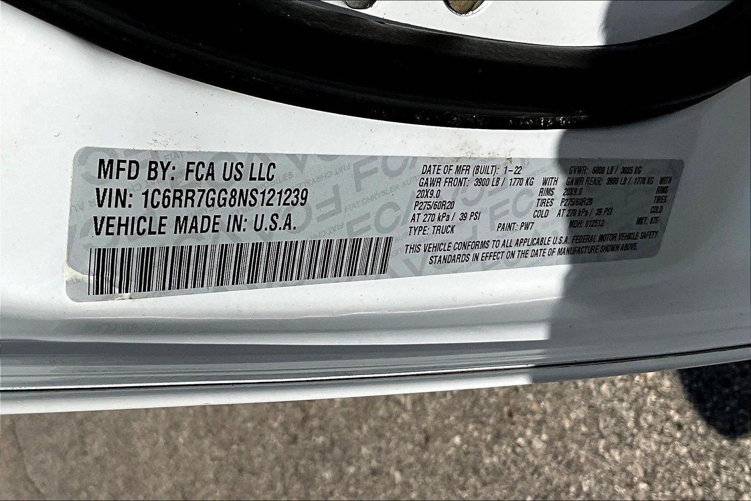 Certified 2022 RAM 1500 Classic Warlock image 22