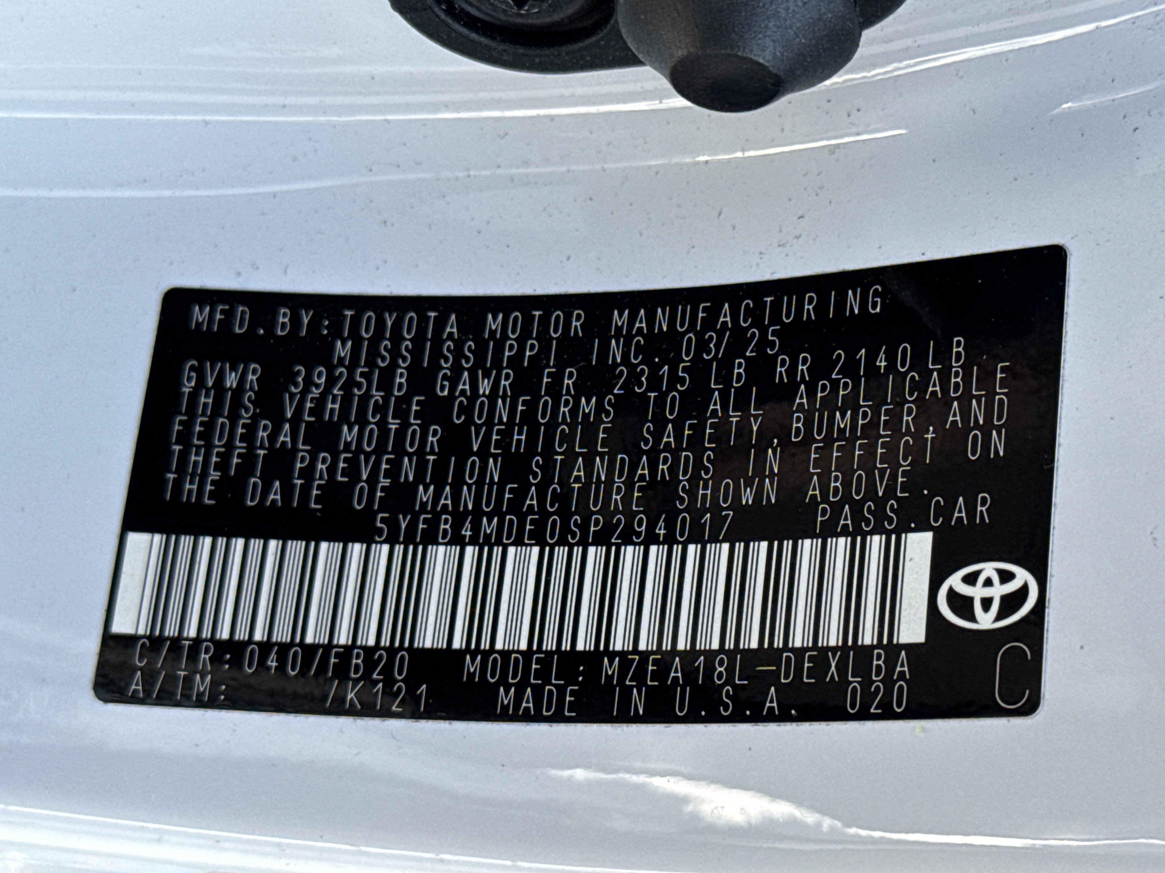 Used 2025 Toyota Corolla LE FWD image 32