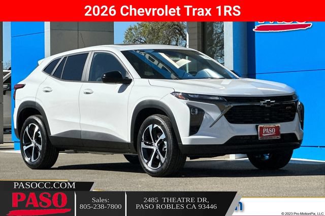 New 2026 Chevrolet Trax RS w/ Sunroof Package FWD image 1