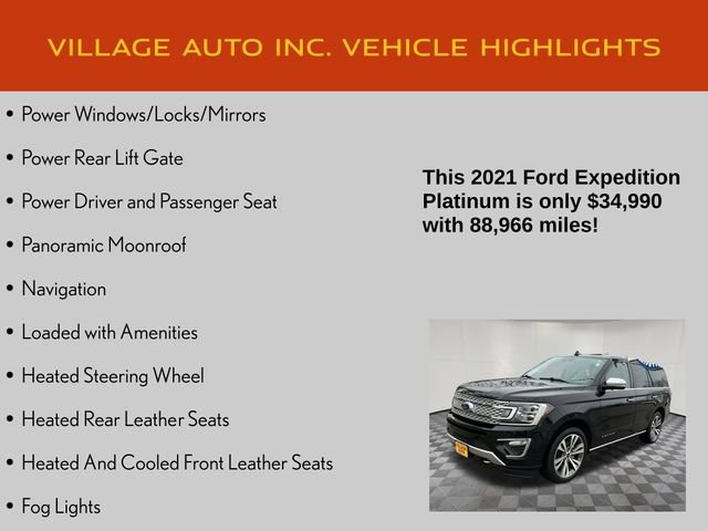 Used 2021 Ford Expedition Platinum image 14
