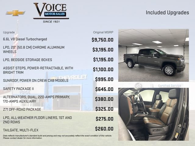 Used 2022 Chevrolet Silverado 3500 High Country w/ Safety Package II image 4