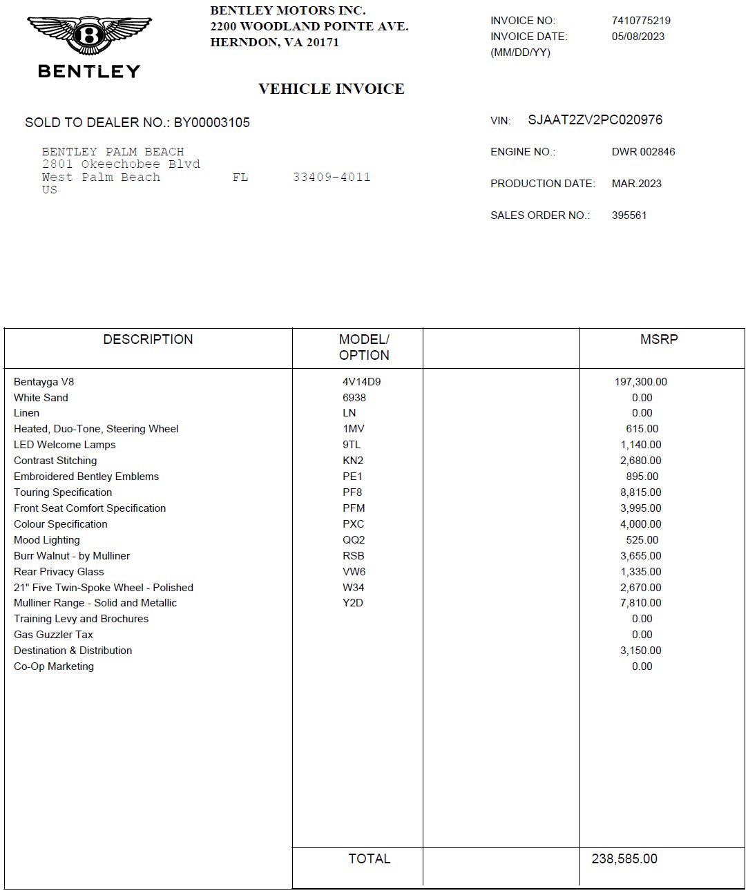 Used 2023 Bentley Bentayga image 32