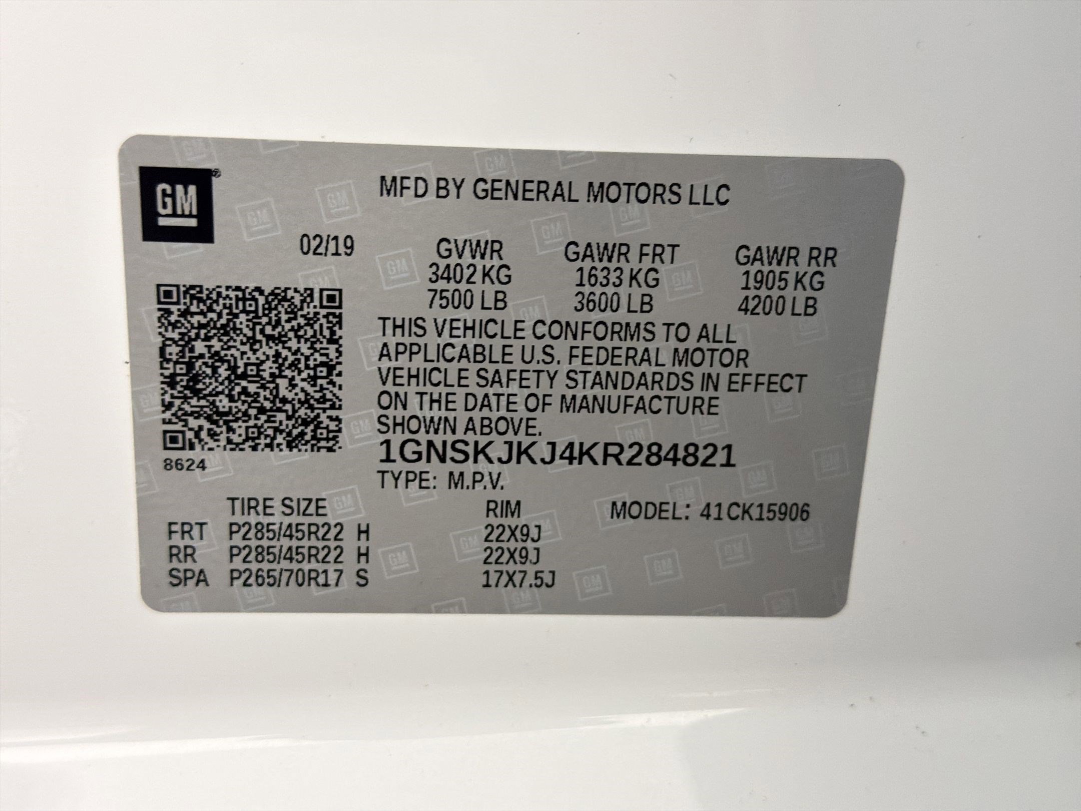 Used 2019 Chevrolet Suburban Premier w/ Premier Plus Edition AWD/4WD image 20