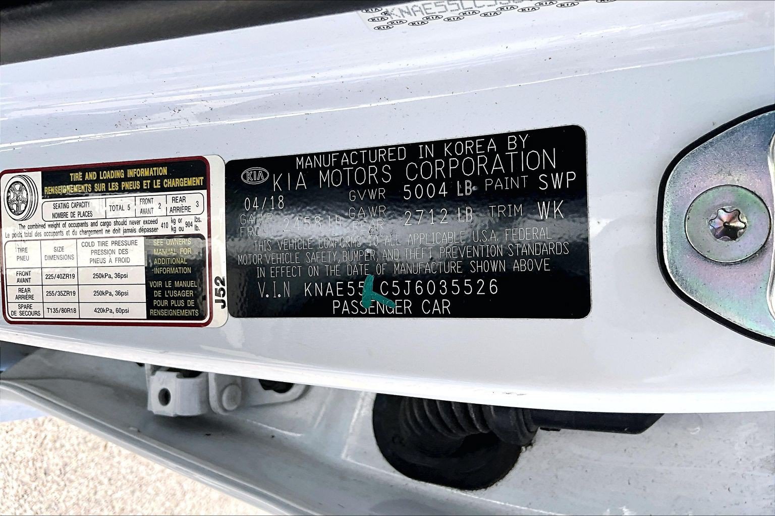 Used 2018 Kia Stinger GT2 RWD image 34