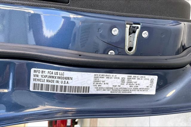 Used 2021 Jeep Cherokee Latitude Lux w/ Comfort/Convenience Group image 14