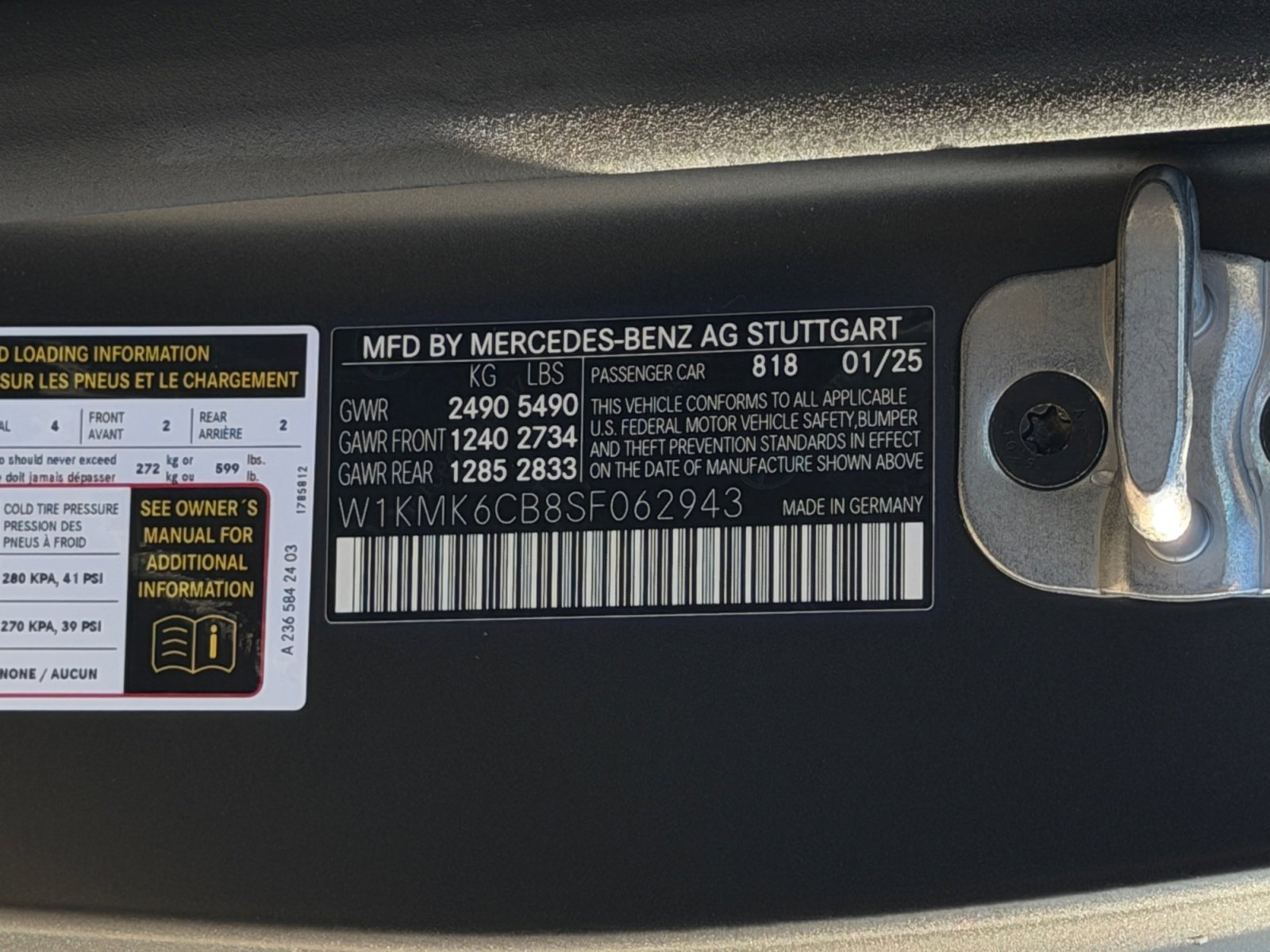 Certified 2025 Mercedes-Benz CLE 53 AMG 4MATIC Cabriolet image 25