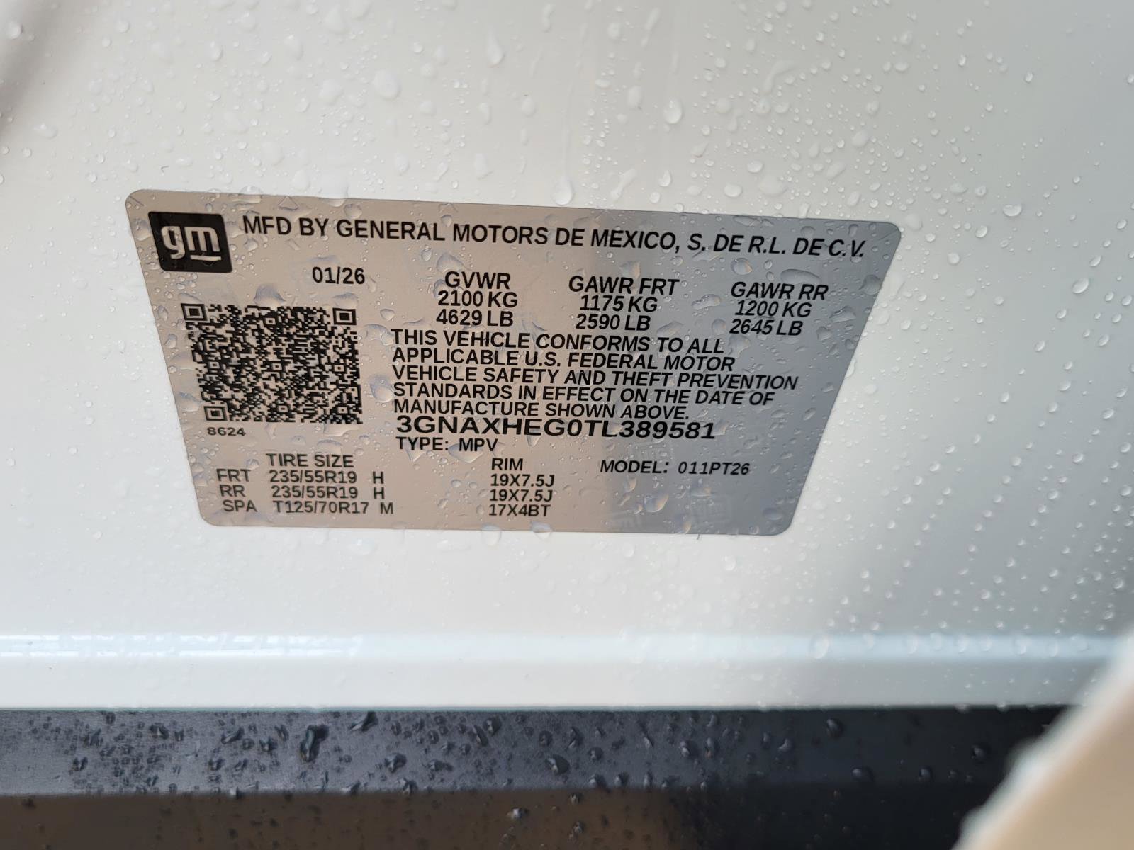 New 2026 Chevrolet Equinox LT image 21