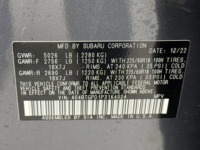 Used 2023 Subaru Outback Touring XT image 24