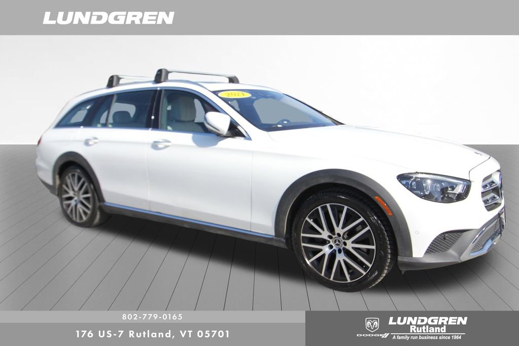 Used 2021 Mercedes-Benz E 450 4MATIC All-Terrain Wagon image 2