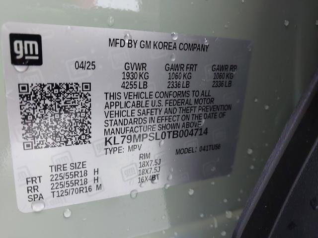 New 2026 Chevrolet TrailBlazer LT w/ Convenience Package FWD image 34