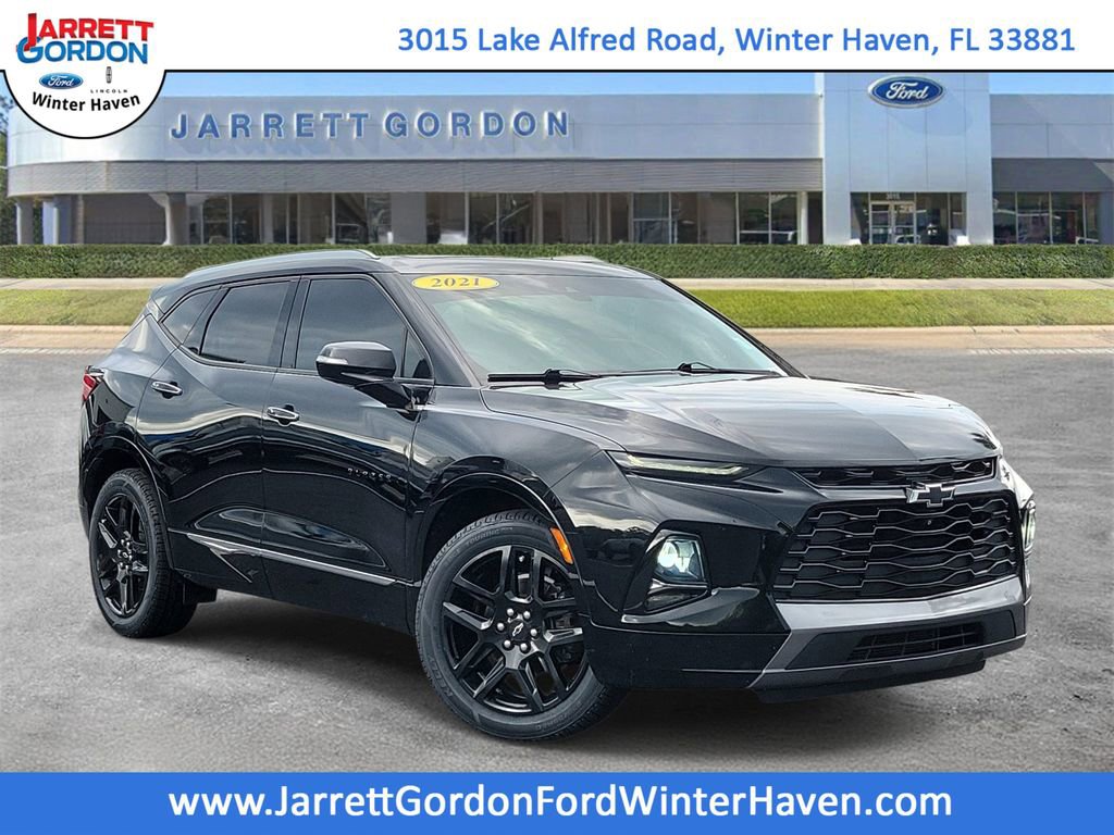 Used 2021 Chevrolet Blazer Premier w/ Driver Confidence II Package FWD image 1