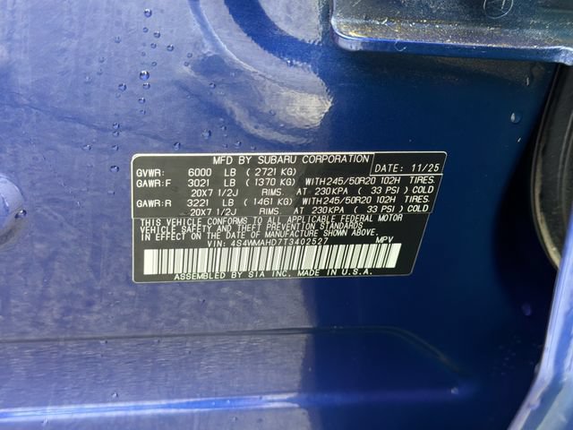 Certified 2026 Subaru Ascent Limited Bronze AWD/4WD image 30