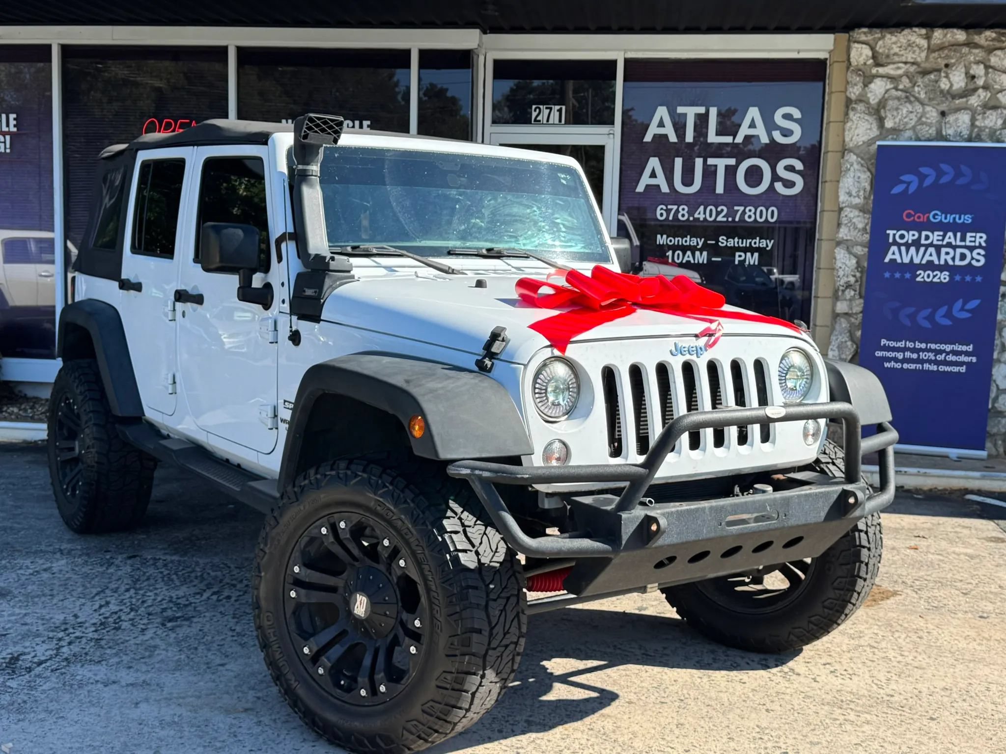 Used 2016 Jeep Wrangler Unlimited Sport w/ Quick Order Package 24S AWD/4WD image 1