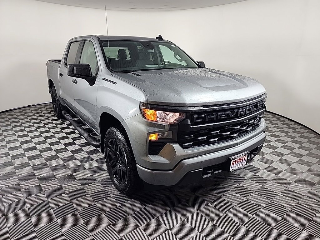 New 2025 Chevrolet Silverado 1500 Custom w/ Turbomax Blackout Package image 2