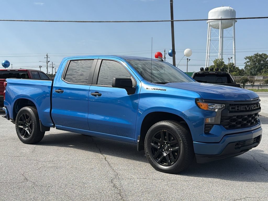 Used 2024 Chevrolet Silverado 1500 Custom w/ LPO, Dark Essentials Package RWD image 25
