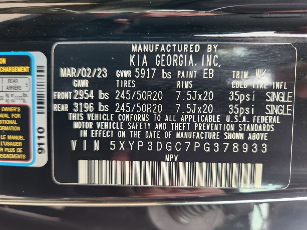Certified 2023 Kia Telluride EX w/ EX Captain's Chair Package AWD/4WD image 30