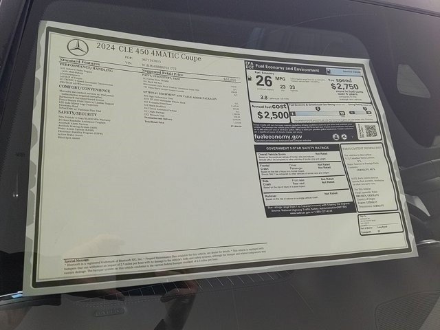 Certified 2024 Mercedes-Benz CLE 450 4MATIC Coupe image 24