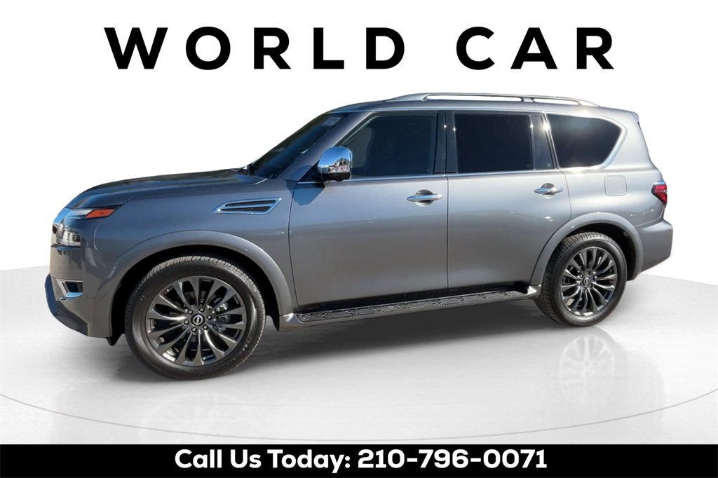 Used 2024 Nissan Armada Platinum w/ Captain's Chairs Package image 2