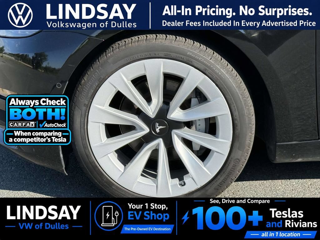 Used 2022 Tesla Model 3 Long Range AWD/4WD image 8