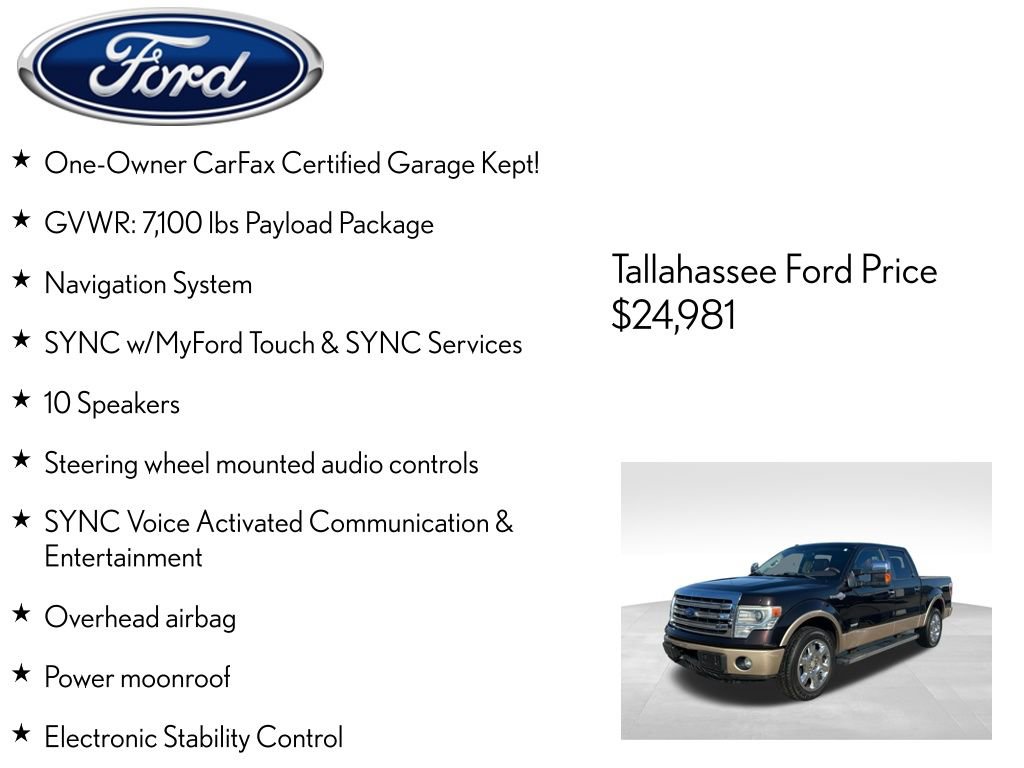 Used 2014 Ford F150 King Ranch w/ King Ranch Luxury Package image 4