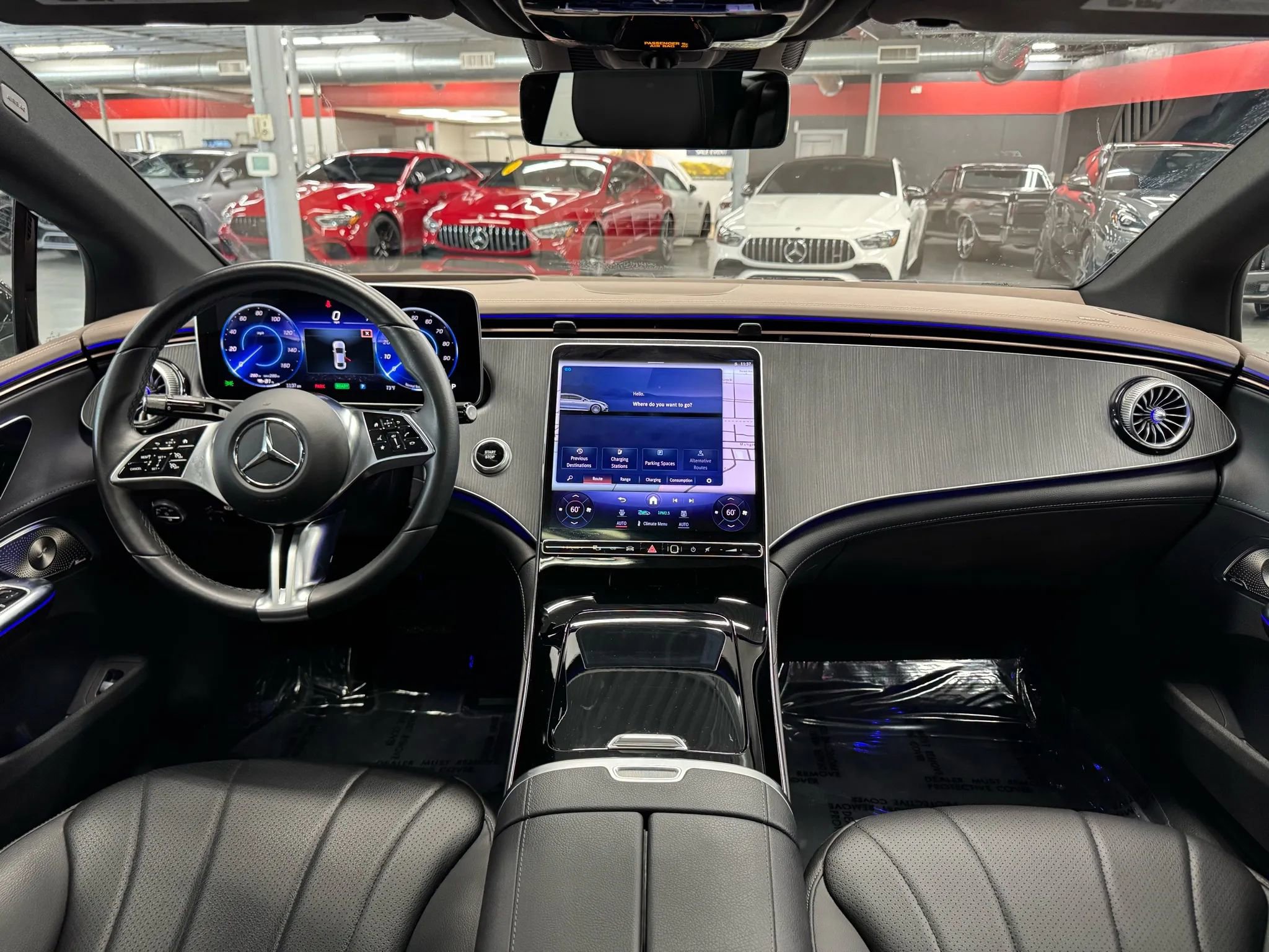 Used 2024 Mercedes-Benz EQE 350+ Sedan w/ AMG Line Exterior Package image 35