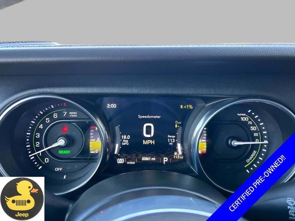 Used 2023 Jeep Wrangler Sahara 4xe image 29