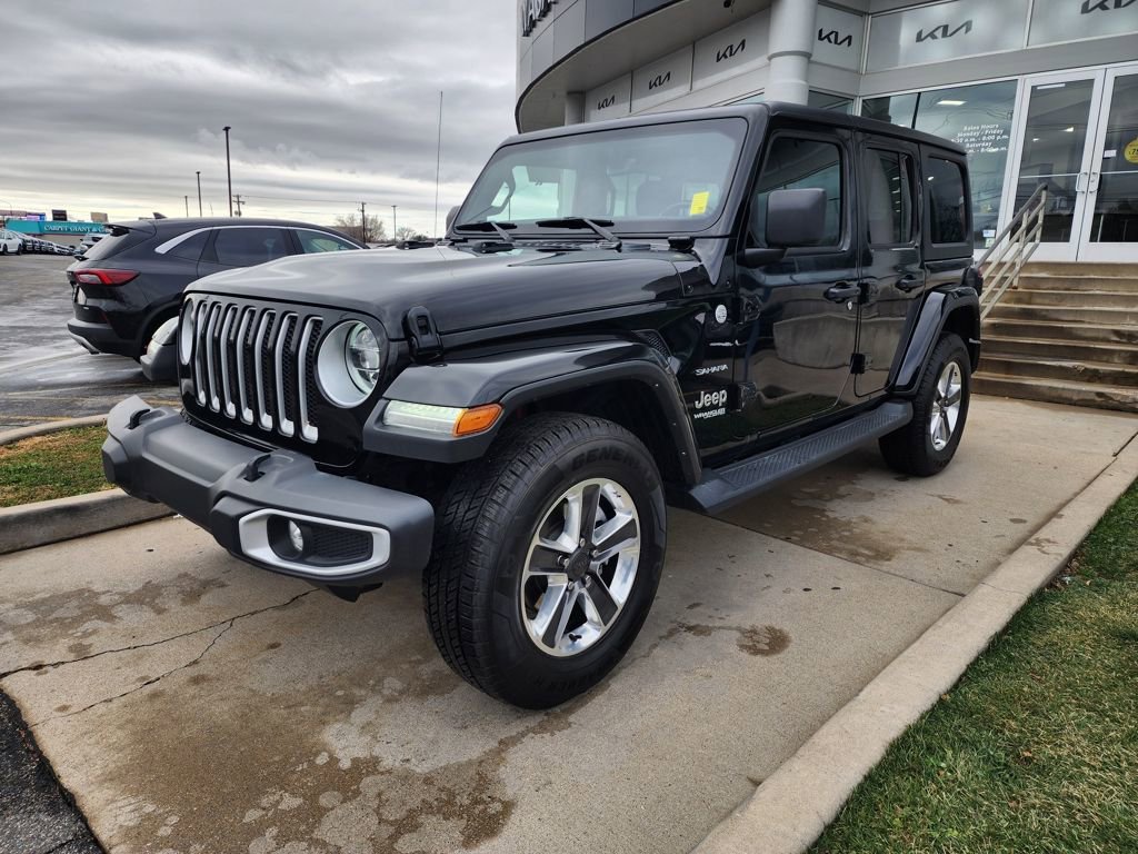 Used 2022 Jeep Wrangler Unlimited Sahara w/ LED Lighting Group image 9