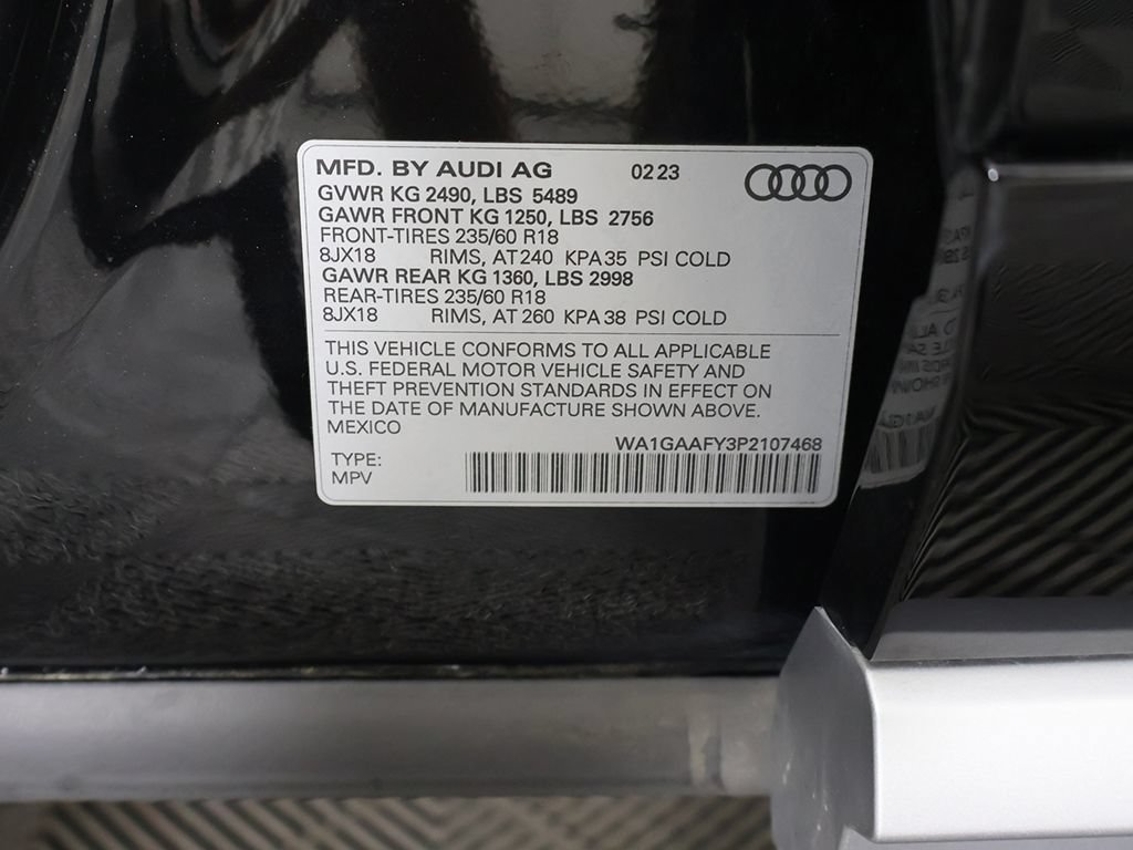 Used 2023 Audi Q5 2.0T Premium w/ Convenience Package AWD/4WD image 56
