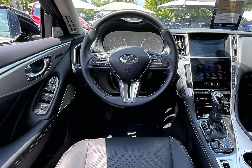 Used 2023 INFINITI Q50 Luxe w/ Cargo Package RWD image 7