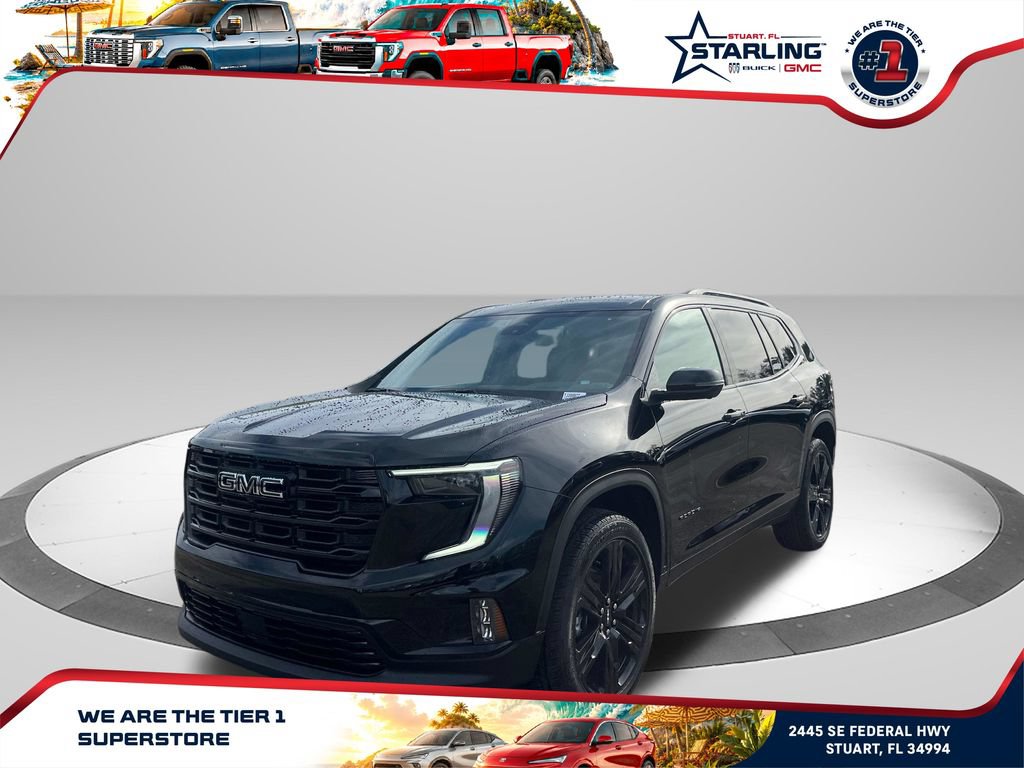 New 2026 GMC Acadia Elevation w/ Black Edition