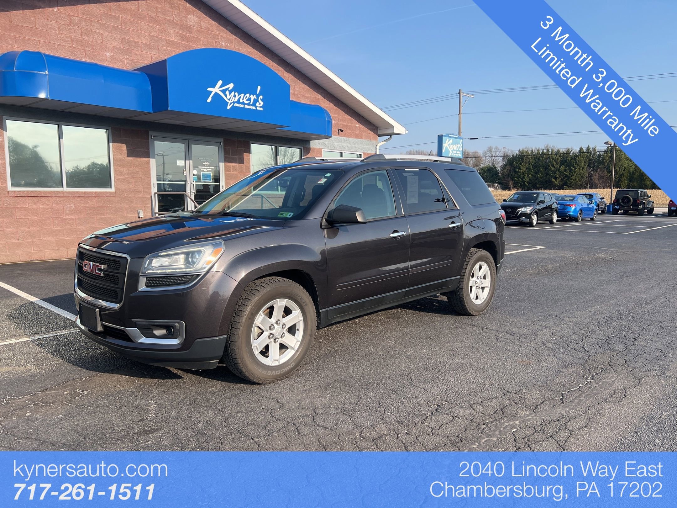 Used 2015 GMC Acadia SLE image 1