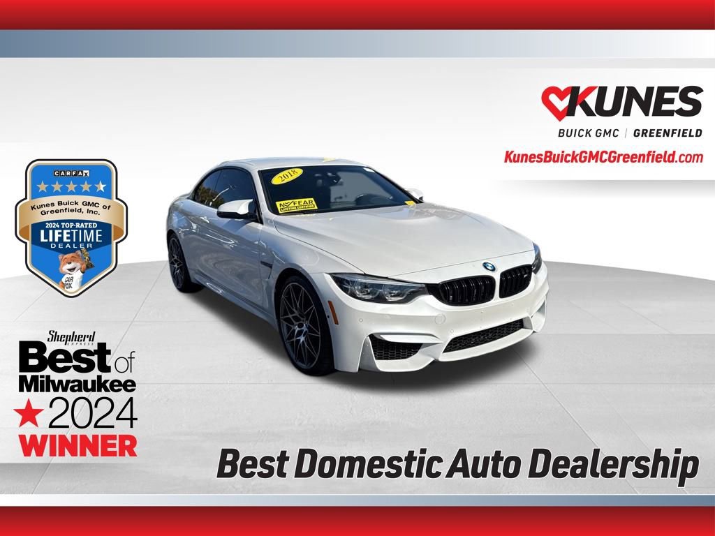 Used 2018 BMW M4 Convertible