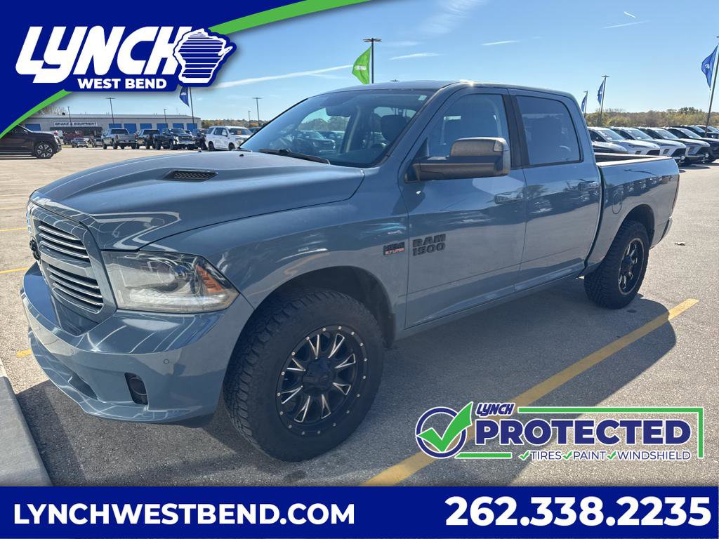 Used 2015 RAM 1500 Sport w/ Ceramic Blue Sport Package