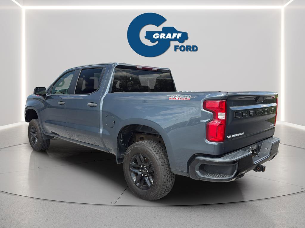 Used 2021 Chevrolet Silverado 1500 Custom Trail Boss w/ Safety Confidence Package AWD/4WD image 11